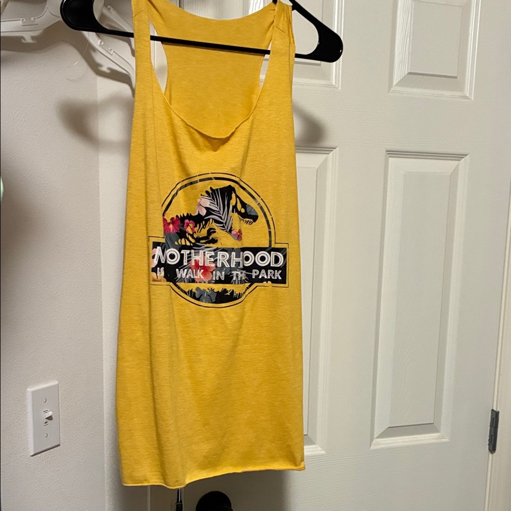 NWOT Jurassic motherhood tank top